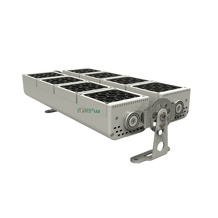 Neuankömmlinge Äußere 96W 100W 200W 300W 400W Scheinwerfer RGB RGBW hohe Lumen mit DMX512 CONTROL YY-TG7Q 8