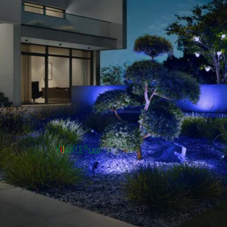 Shenzhen Factory LED Spike Light 3W 15W 36W 60W Potencia eficiente en energía con Alexa Google Control Home YY-TG1G 12