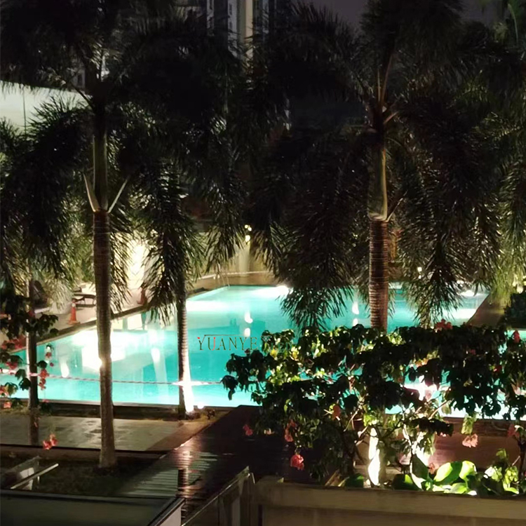 Dancing Luces de piscina submarina Dancing DC12V Luz de fiesta 7.5 mm ABS delgada Zigbee3.0 yy-YCDC 13