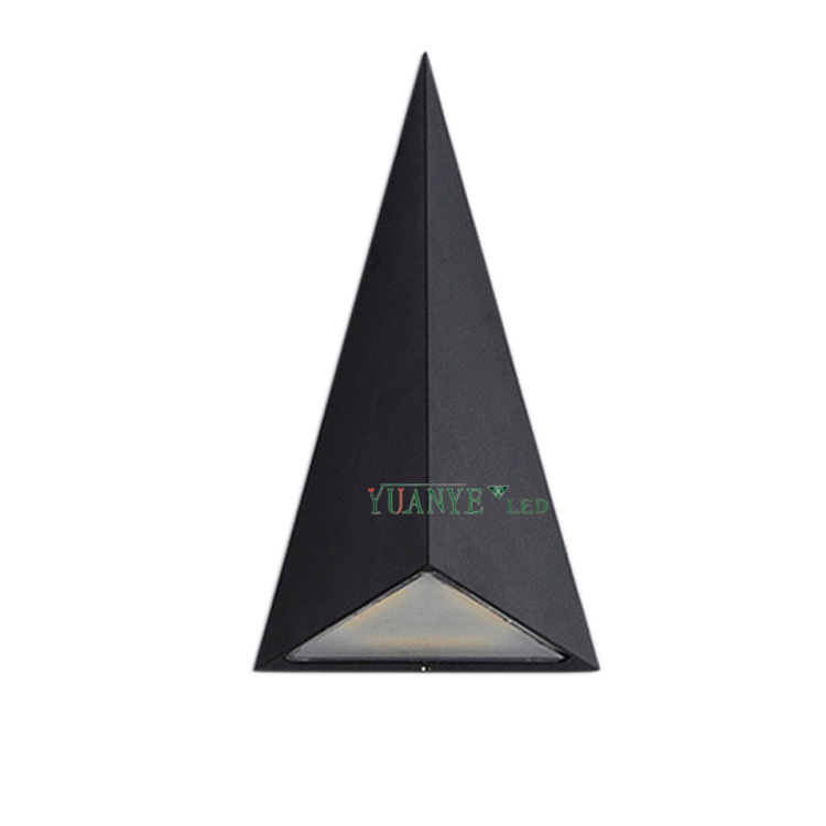 YuaNyELED -Modern LED Exterior Wall Lights Aluminium 5W 6W 9W TriangleIP65003 7