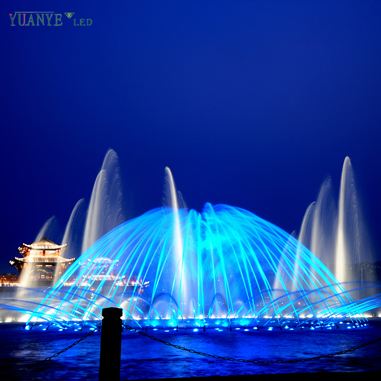 Yuanyeled - Moderne Unterwasserbeleuchtung 6W 9W 30 45 90 Grad Brunnenlampe für Landschaft im Freien 9