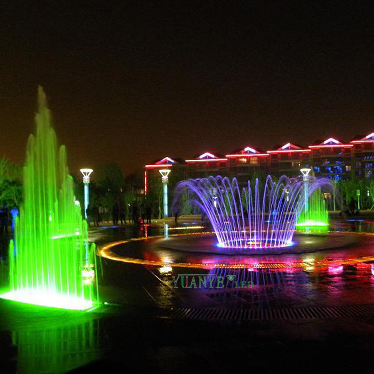 Yuanyeled - Moderne Unterwasserbeleuchtung 6W 9W 30 45 90 Grad Brunnenlampe für Landschaft im Freien 12