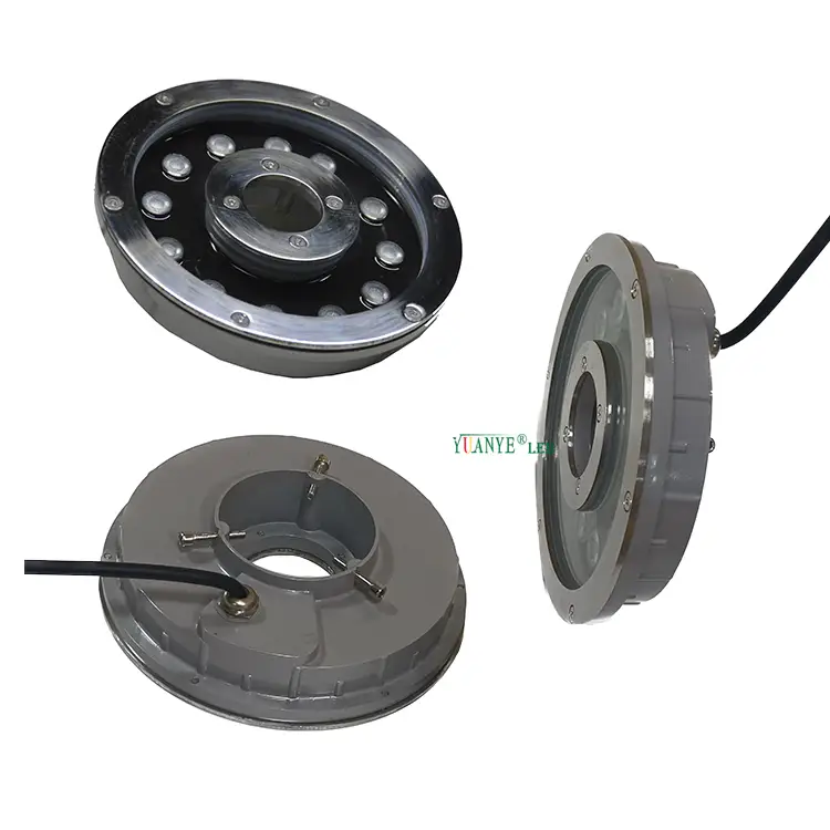 Ultrathin Fountain Light 3W 6W DMX RGB IP68 Waterproof 35mm DC 12V IP68 Warna Menukar Kolam Renang dan Kolam YY-SDPB 1