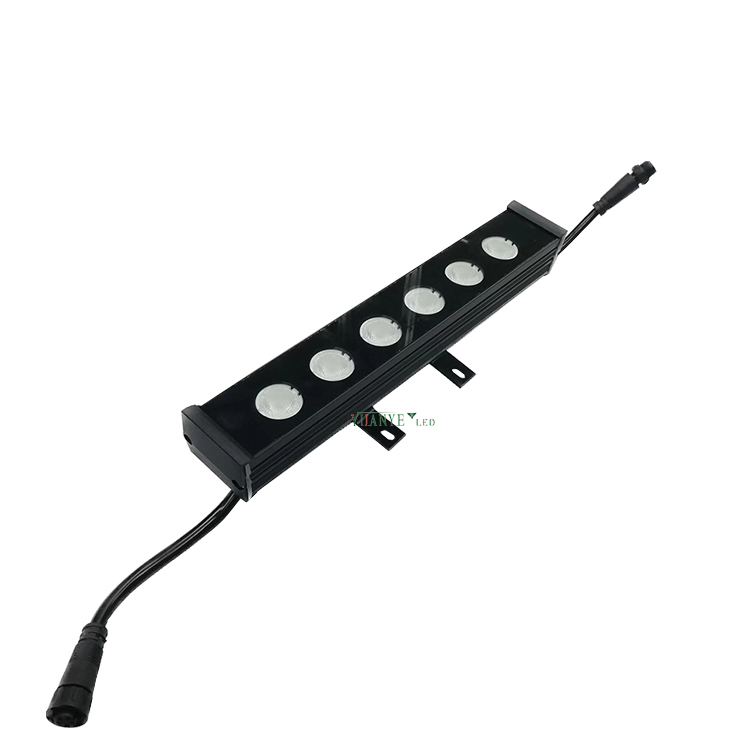 Yuanyeled - LED -Wandscheibe Licht DMX512 6W 9W RGB 9,84 Zoll 3000k Temperaturwiderstand YY -XQ4028 8