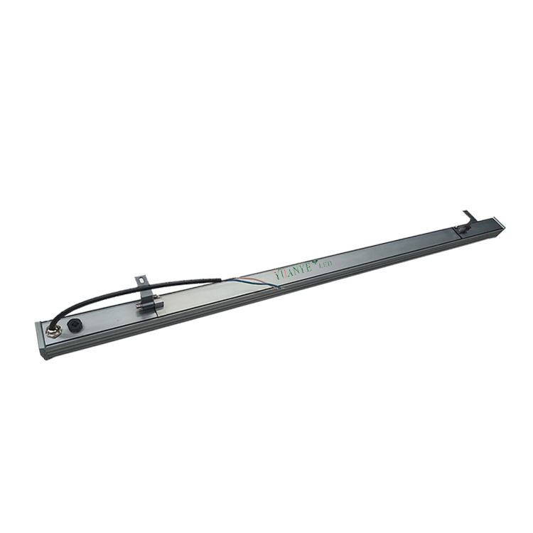 Lámpara de lavadora de pared de liderada por Yuanyeled lineal delgada dali dimmer dimmer ip68 para club ktv disco fiesta yy-xq4033 8