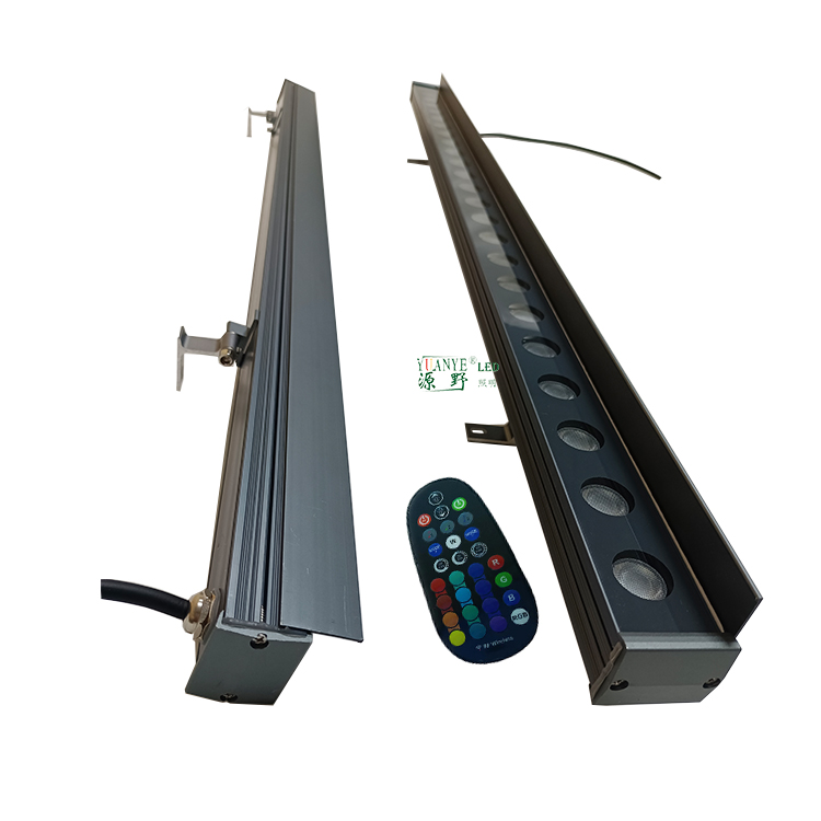 YUANYELED -DALI DT6 DT8 RGBW 방수 IP67 건축 외관 야외 LED 스트립 벽 와셔 램프 모델 YY -XQ4033 9
