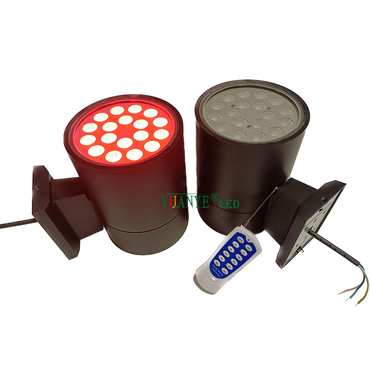 Illuminazione rustica a LED 3W 6W 15W 24W RGBW ODM OEM Testa singola con DMX 0-10V Dimming YY-BDR001-A 1