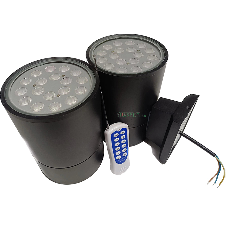 Illuminazione rustica a LED 3W 6W 15W 24W RGBW ODM OEM Testa singola con DMX 0-10V Dimming YY-BDR001-A 5