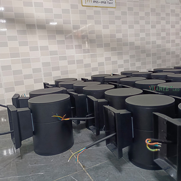 Lampu dinding luaran/dalaman moden yang berkualiti dengan LED bersepadu-Silinder Up/Down Light YY-BDR001-A Pengilang 9