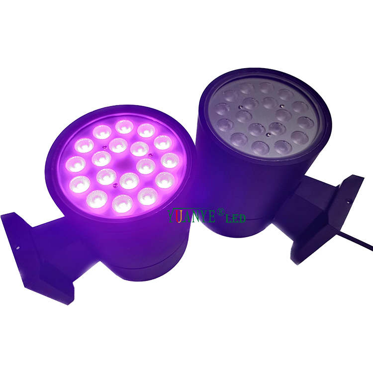 Illuminazione rustica a LED 3W 6W 15W 24W RGBW ODM OEM Testa singola con DMX 0-10V Dimming YY-BDR001-A 4