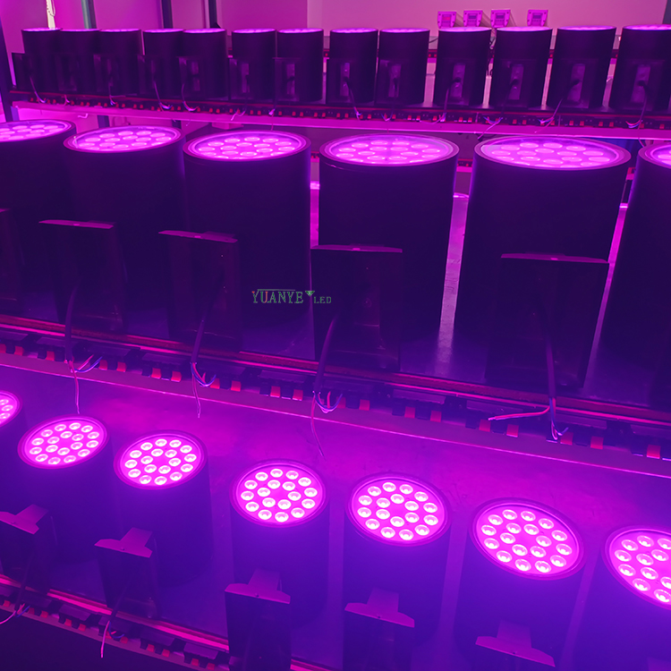 Illuminazione rustica a LED 3W 6W 15W 24W RGBW ODM OEM Testa singola con DMX 0-10V Dimming YY-BDR001-A 3