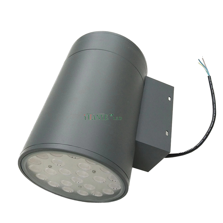 18 Вт 27 Вт 48 Вт 75 Вт Светодиодные уличные настенные светильники RGB CCT Красный Зеленый Желтый SMD Smart App или Wi-Fi для художественной студии YY-BDR001-C 5
