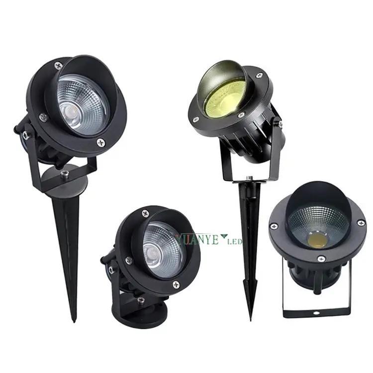 LED Spike Garden Light 3W 6W RGB RGBW Tempat Lampu Banjir Aluminium Untuk Laluan Taman YY-TG1B 1