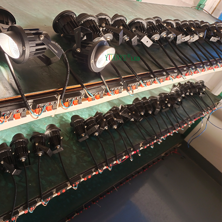 LED Spike Garden Light 3W 6W RGB RGBW luces de inundación de aluminio para el camino del jardín yy-tg1b 7