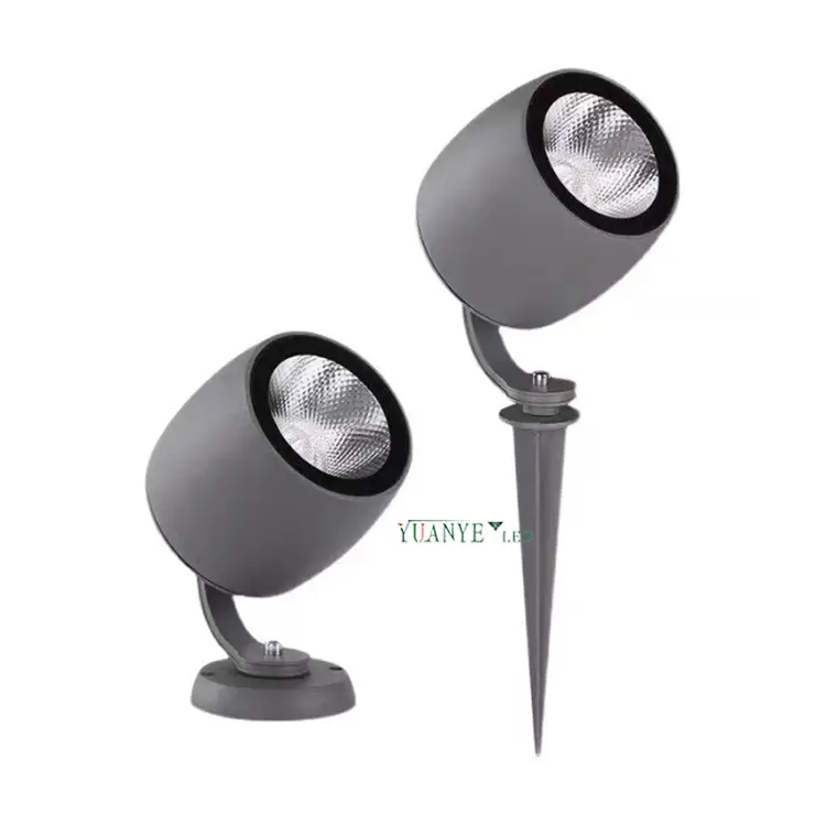 Spike Spike Spike de jardín al aire libre LED 3W 18W 20W 60W VERDE ROJO AMARILLO AZUL ALECHO SUMINISTRADO CON MONTAJE DE LA MUBIL 1