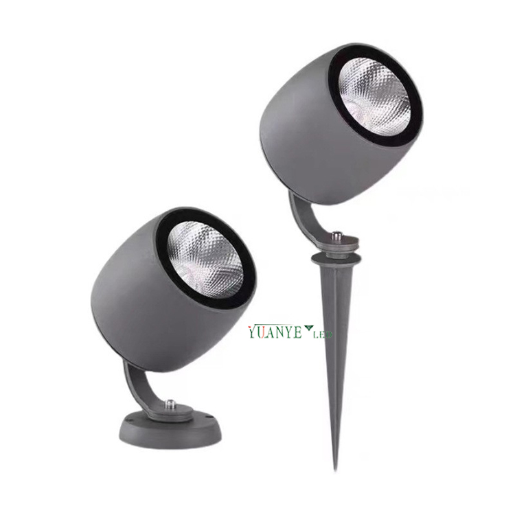 LED SPILIER SPILIER DU JARDIN EXTÉRIEUR 3W 18W 20W 60W rouge vert rouge jaune fourni avec un support mural et pic yy-tg2v 9