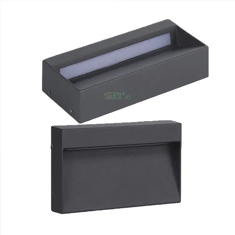 Luci di recinzione a parete solare LED 3W 6W 9W INFERIORE YY-QJL021 Garden per Patio Post Step Scala percorso e cortile 1