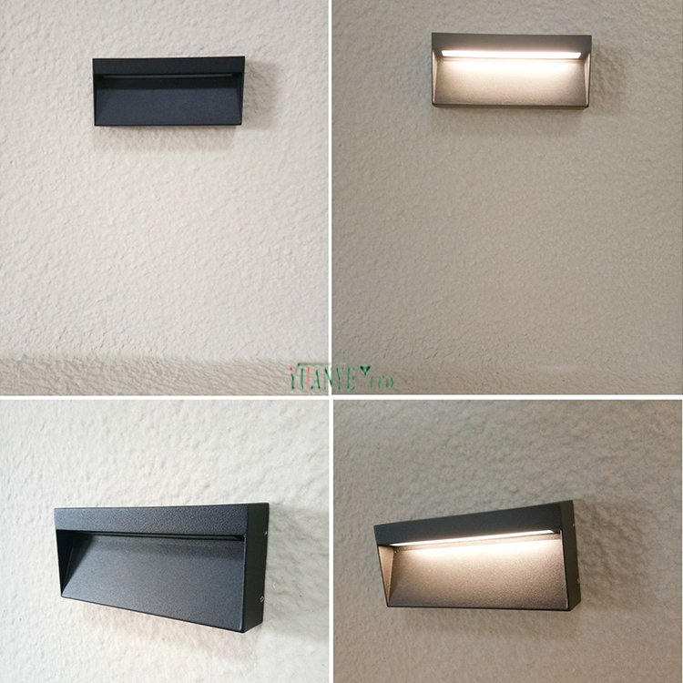 Luces de cerca de pared solar LED 3W 6W 9W Implaz de agua YY-QJL021 JARDÍN PARA PATIO POST PASTO ESCAPA DE LA ESCAPA Y PARDO 13