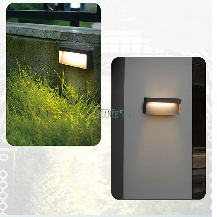Luces de cerca de pared solar LED 3W 6W 9W Implaz de agua YY-QJL021 JARDÍN PARA PATIO POST PASTO ESCAPA DE LA ESCAPA Y PARDO 9