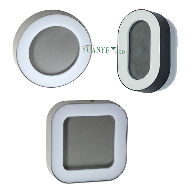Solar Wall Light Ip65 Outdoor Waterproof 12w 18w 24w Black Garden Home Landscaping Surface Mounted YY-BDS029 1