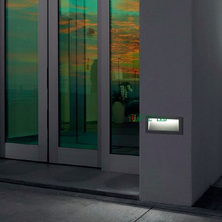 Luces de cerca de pared solar LED 3W 6W 9W Implaz de agua YY-QJL021 JARDÍN PARA PATIO POST PASTO ESCAPA DE LA ESCAPA Y PARDO 12