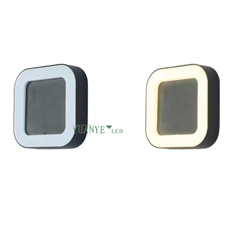 Solar Wall Light Ip65 Outdoor Waterproof 12w 18w 24w Black Garden Home Landscaping Surface Mounted YY-BDS029 3