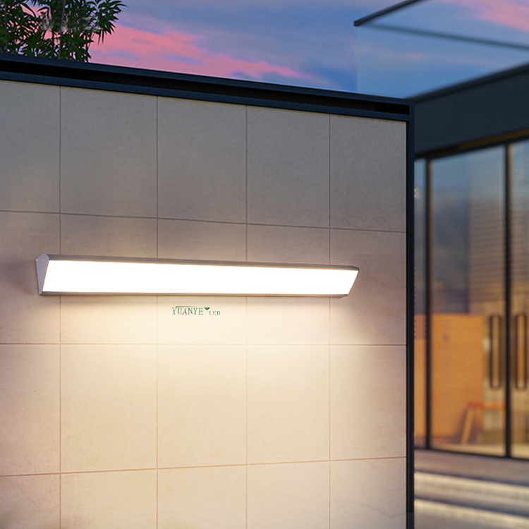 Yuanyeled - LED Indoor/Outdoor Linear Wall Light Ip66 Smart Red Green Blue Yellow Emitting Angle YY -BDL14 1