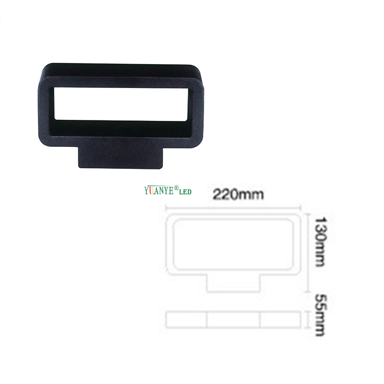 Yuanyeled - China Rectangle Wall Light CE CEertified Outdoor Sectional RGB RGBW YY -BDL012 8