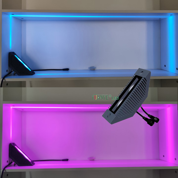 YuanyEled-LED Sill Light IP65 Impermeable a media luna fuera de la luz decorativa para la fiesta del escenario del hotel YY-BDW016 9