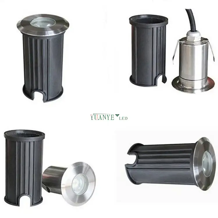Yuanyeled - Inground Flood IP68 LED Unterwasser helles rostfreier Stahl wasserdicht 12 V DIA50MM YY -SDMR007 1