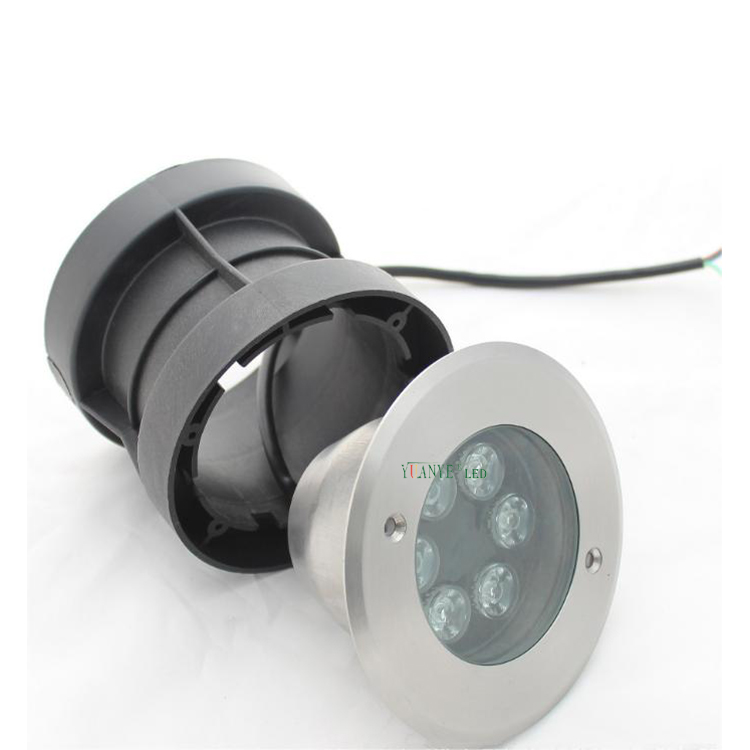 Yuanyeled - Kalis air bawah air RGB LED Bawah Tanah Bawah Bawah DC 4000K IP68 untuk Model Kolam Renang YY -SDDB 9