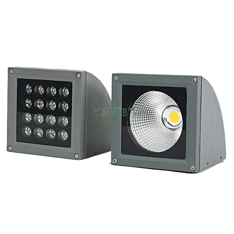 Yuanyeled - Cahaya dinding berkualiti tinggi 12V 24V Solar Outdoor 6W 9W Wifi Control IP65 RGB RGBW YY -BDS003 7