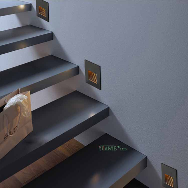Square à LED Deck Stair Lights YY-QJS005 Nouveau amélioré avec Alexa Google Home Smart Life Control Yuanyeled 10
