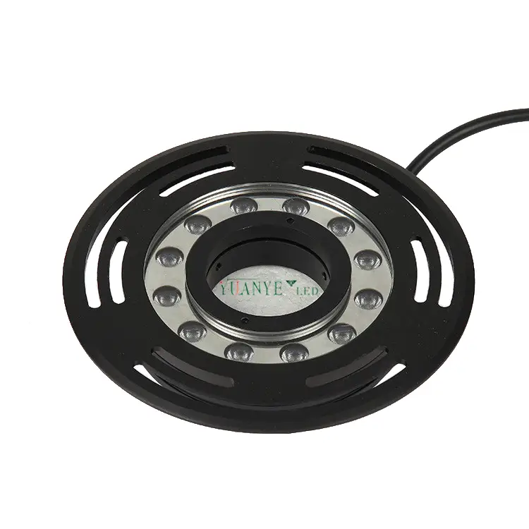 Yuanyeled-Ultradünn Aluminium LED Unterwasser 40 mm IP68 Poollichter 6W 9W 12W RGBW 2-5 Jahre Garantie YY-SDPE 1