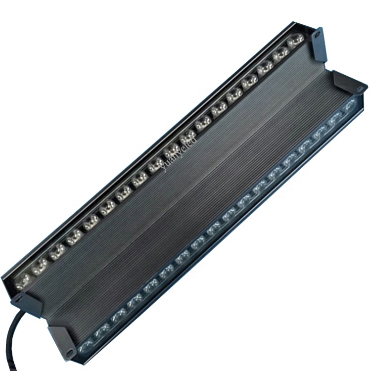 Yuanyeled - Lampu Pencuci Dinding Linear LED LED LED OUTDOR 24W 36W IP65 DMX 3 sisi memancarkan cahaya YY -XQ95100 1