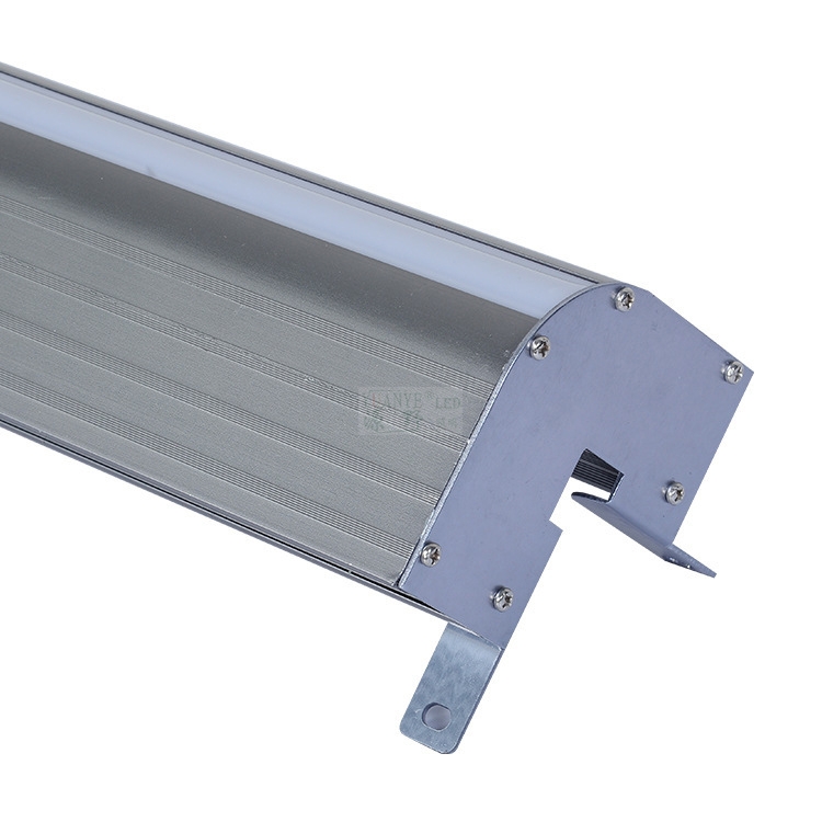 Yuanyeled - Lampu Pencuci Dinding Linear LED LED LED OUTDOR 24W 36W IP65 DMX 3 sisi memancarkan cahaya YY -XQ95100 3