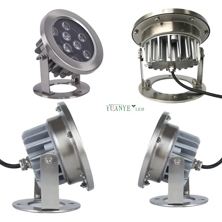 Yuanyeled - Heiße LED Unterwasser -Nachtlicht 9w 24w 2700k Oberflächenmontage IP68 Pool Light für Brücken yy -sdth 1