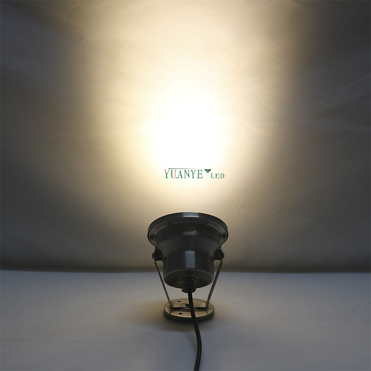 LED SUMPERACIÓN DE LED RDM 1-10V Acero inoxidable Dancing bajo el anillo RGB Ring Light Yy-Sdtr 7