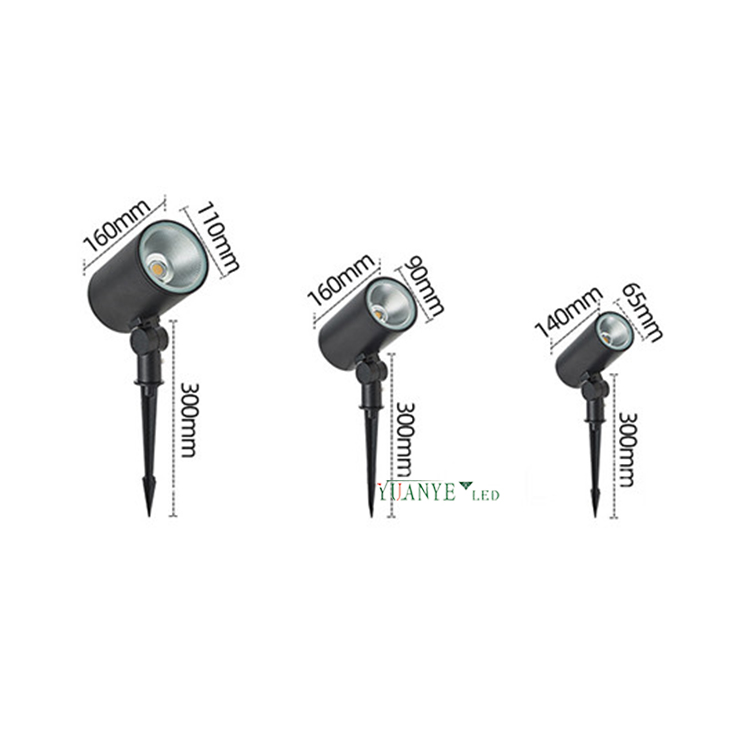 yuanyeled - Led Outdoor Spike Light Changing Color 3w 6w 9w 36w 48w Rgb Aluminium Body Spot Road Lighting YY-TG2T 7