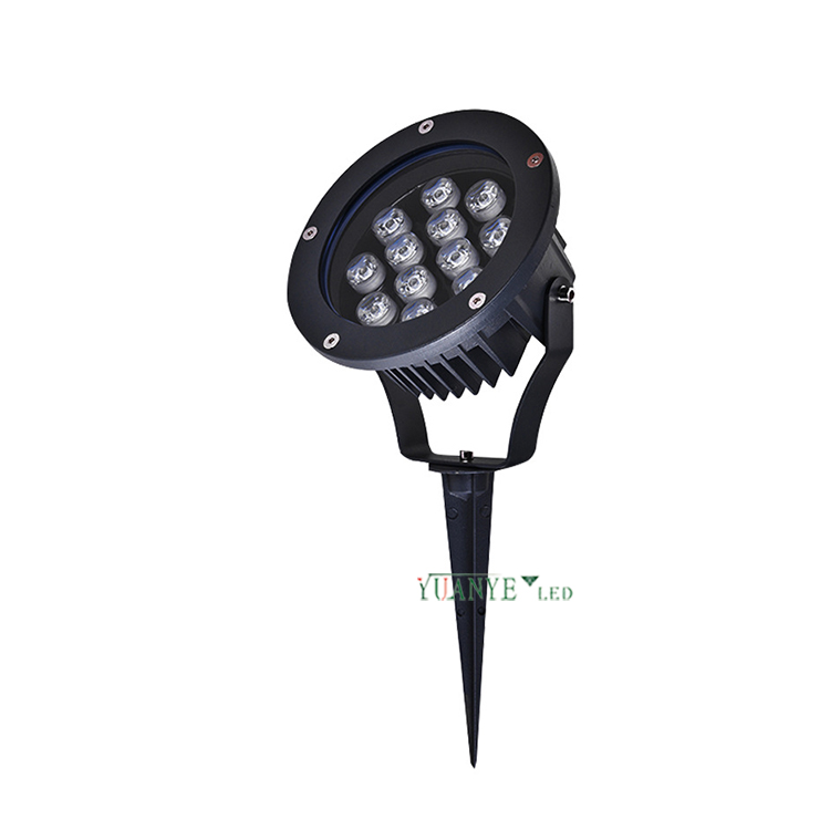 中国装飾ライト防水3W 9W 36W 48Wアルミニウム3000K 4500K 6000KストリートスパイクスタンディングライトYY-TG2B 9