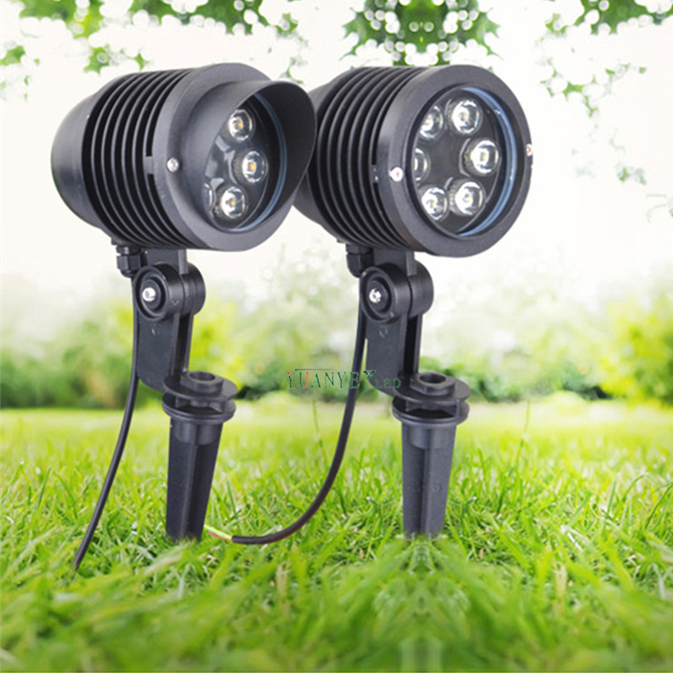 Top Quality Sensor Bollard Garden Light Cob 3w 18w 24w Black Finish Smart Street Light YY-TG2F 11