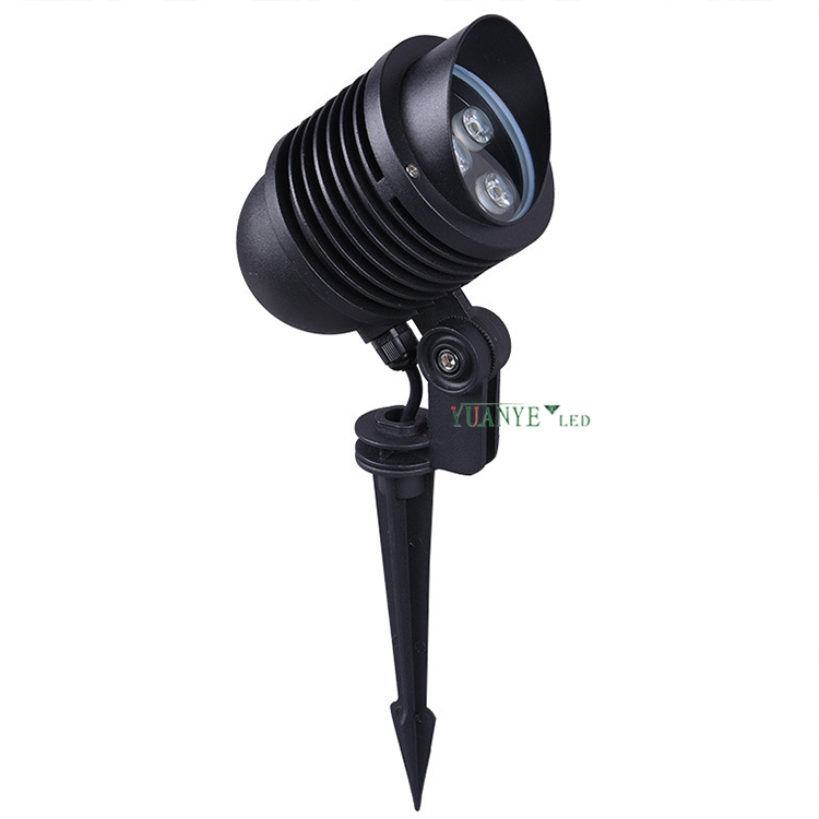 Top Quality Sensor Bollard Garden Light Cob 3w 18w 24w Black Finish Smart Street Light YY-TG2F 7