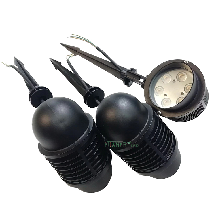 Top Quality Sensor Bollard Garden Light Cob 3w 18w 24w Black Finish Smart Street Light YY-TG2F 9