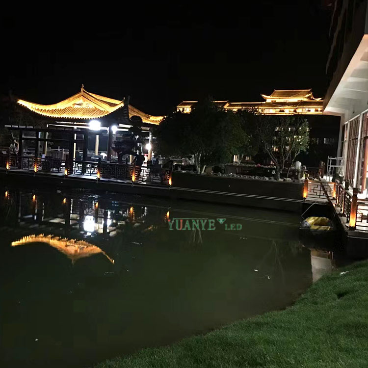 ソーラーフラッドライトサプライヤー5W 6W LEDガーデンライトIP65でパスガーデンを明るくするIP67 IP68ステージライトYY-TG5A 13