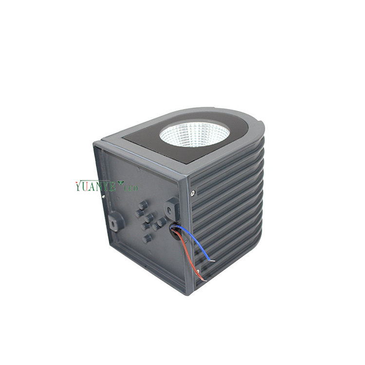 YuanyEled-Lámpara de pared moderna 3W 6W 12W hacia abajo hacia abajo Exterior AC-85-265V Patio impermeable Retro yy-BDR010 8