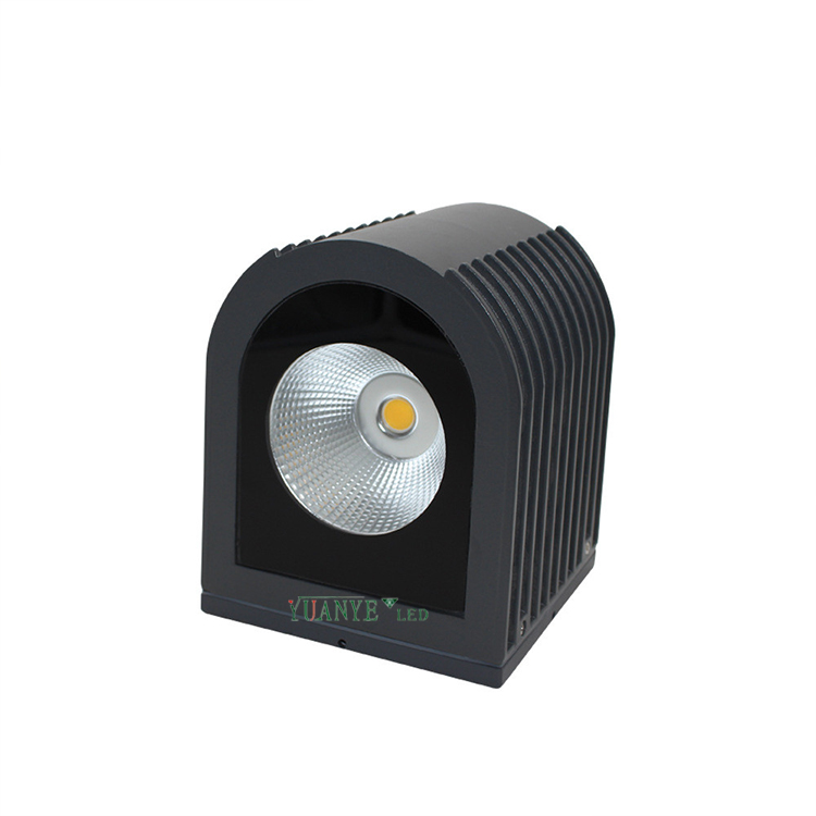 YuanyEled-Lámpara de pared moderna 3W 6W 12W hacia abajo hacia abajo Exterior AC-85-265V Patio impermeable Retro yy-BDR010 7