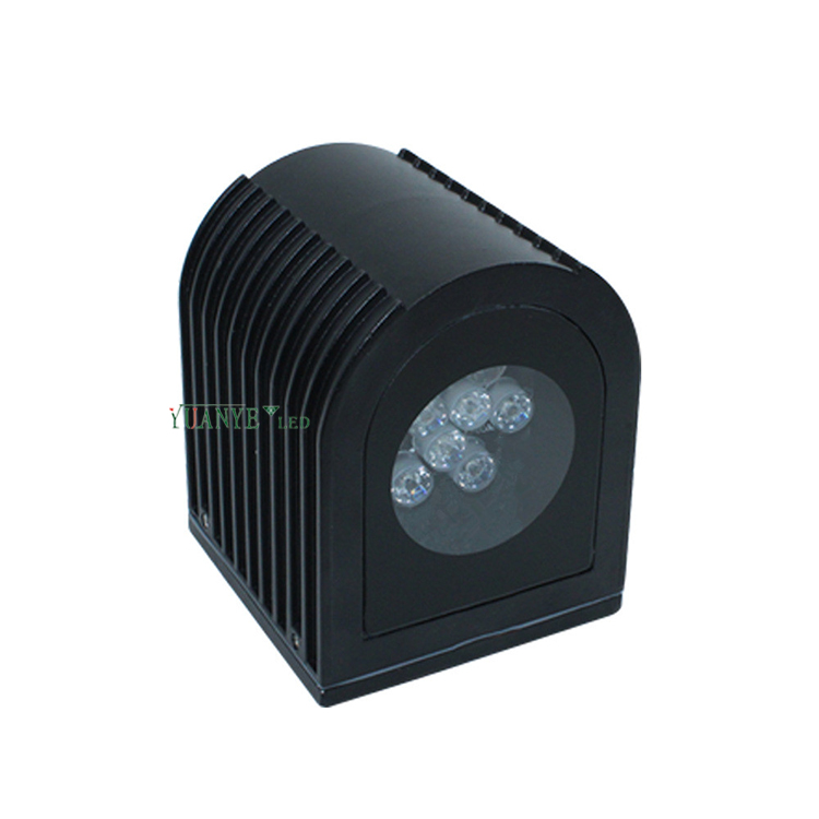 YuanyEled-Lámpara de pared moderna 3W 6W 12W hacia abajo hacia abajo Exterior AC-85-265V Patio impermeable Retro yy-BDR010 9