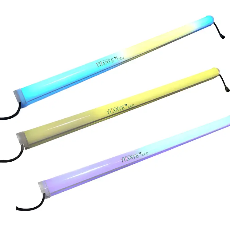 New Design T8 Architectural Led Rgb Tube Light YY-HLR50 Multi Color Rgb For Plaza Dc12v 24v Yuanyeled 1
