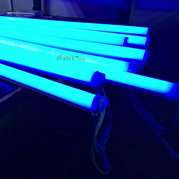 Pencahayaan acara profesional LED Tube Light YY-HL3845 Magic Color Change RGB Tube Google Smart for Plaza Temi Park 7