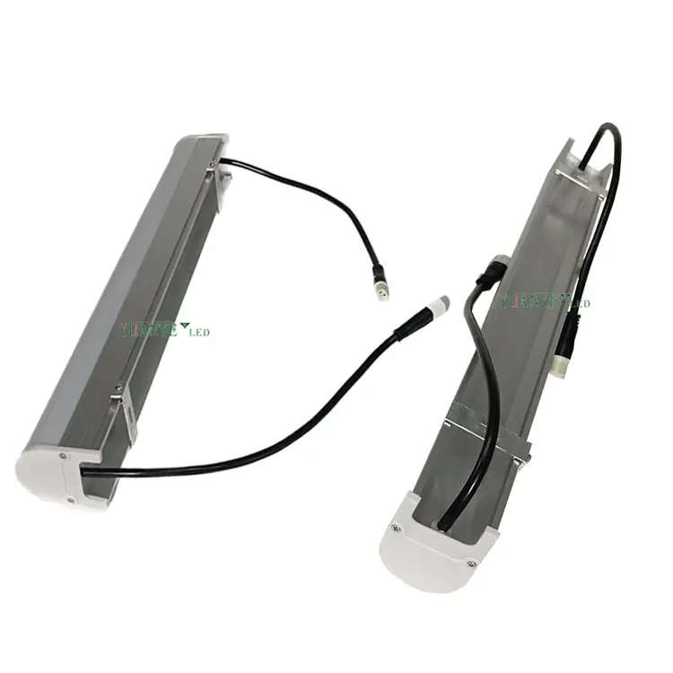 RGBWY LED 6W 9W 12W Luz de tubo de alumínio YY-HL4555 MAGAG MAGY COR MUDANÇA T8 DMX512 Parque temático ao ar livre Yuanyeled 1